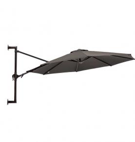 Steel Patio Umbrella 2.7M Medium Size Sun Shade Waterproof Outdoor Offset Wall Patio Parasol Umbrella With Two Fasteners UMB-041