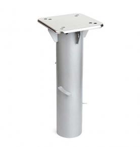Patio Umbrella Base High Stability Dia.8.7Xh38cm Easy Install Steel Outdoor Roma Umbrella Base With Stainless Steel Cover