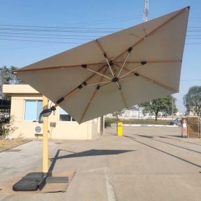 Patio Umbrella Rome Umbrella shaking head type，adjustable umbrella angle