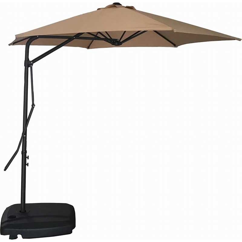Patio Umbrella 2.7M*2.7M Medium Size Customized Outdoor Garden Waterproof Garden Parasols With 
